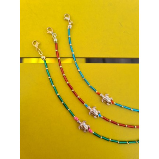 Arkadaşlık Boncuklu Kaplumbağa Bileklik 