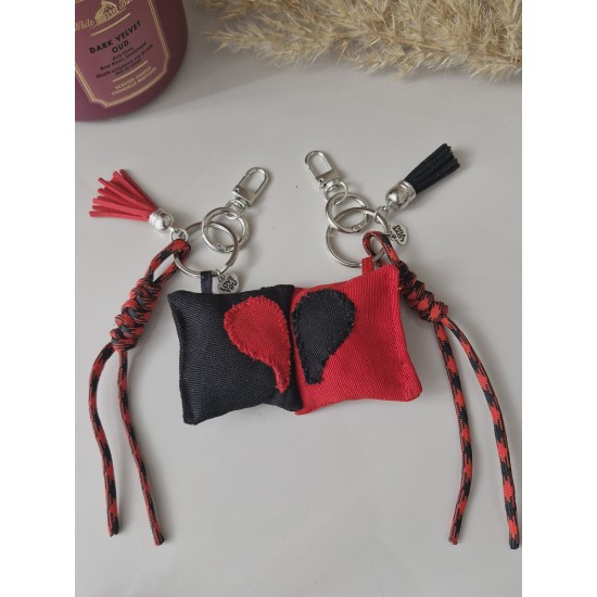 Mıknatıslı Sevgililer Günü Çift Anahtarlık