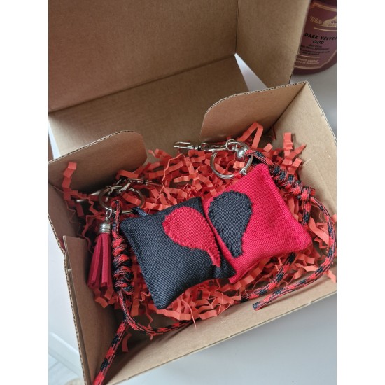 Mıknatıslı Sevgililer Günü Çift Anahtarlık