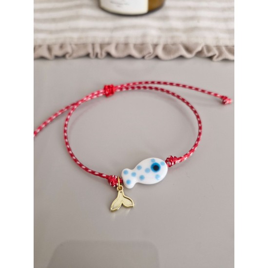 Marteniçka Seramik Balık  Model Bileklik