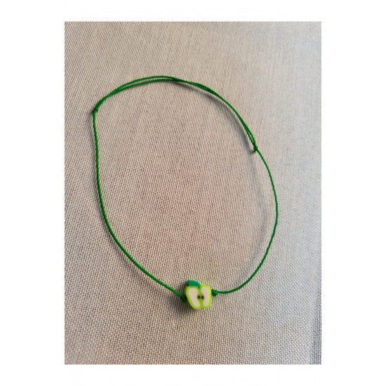 Yeşil Elma Meyve İp Halhal