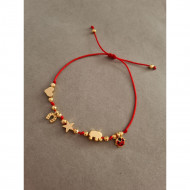  Kırmızı İp Çook Şans Bilekliği