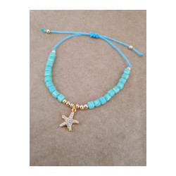 Zirkon Taşlı Kristal Yıldız Bileklik