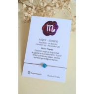 Akrep Burcu Burç Bilekliği