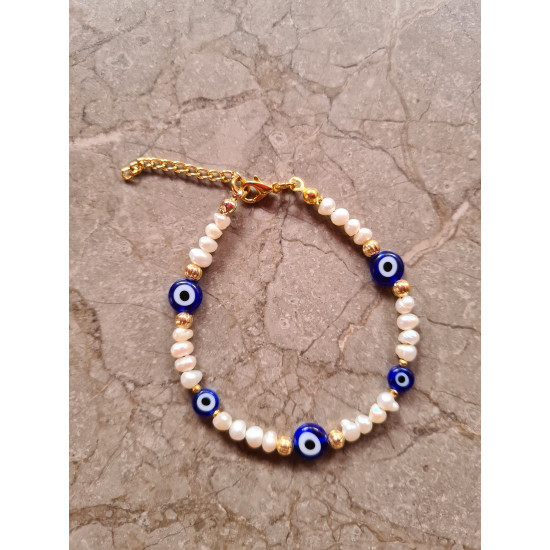 İncili Nazar Bileklik