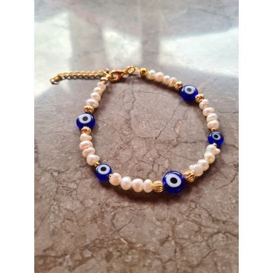 İncili Nazar Bileklik