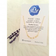 Terazi Burcu Burç Kolyesi