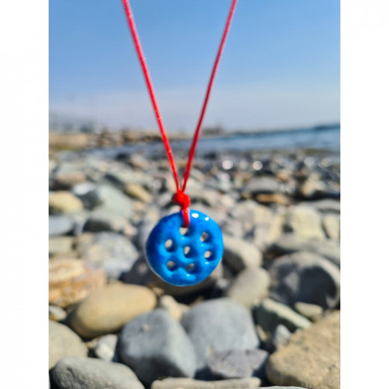 Süryani Kırmızı İp Kolye