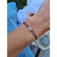 Beyaz Zirkon Taşlı Bileklik 