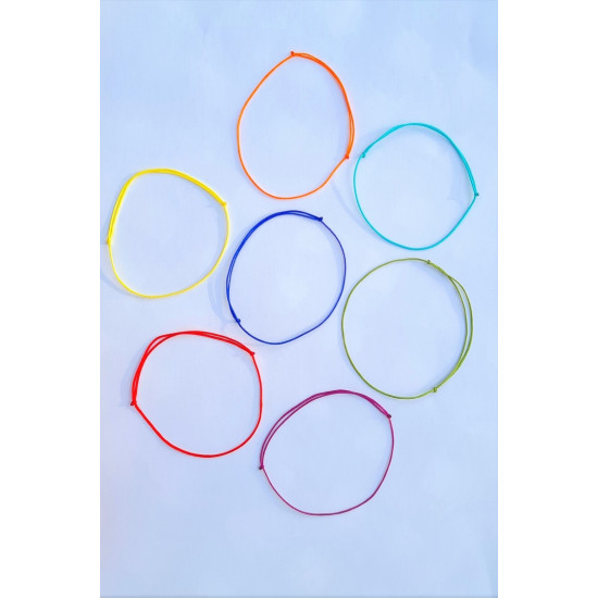 Çakra 7 Renk İp Bileklik