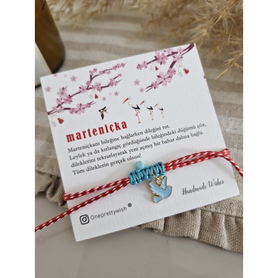 Marteniçka Kuş Model Bileklik