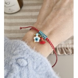 Marteniçka Nazar ve Püskül Detaylı Bileklik