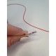 Red String Çift Yüzük 925 Gümüş