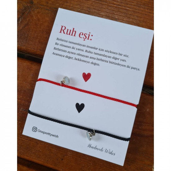 Ruh eşi Mıknatıslı Sevgili Bilekliği