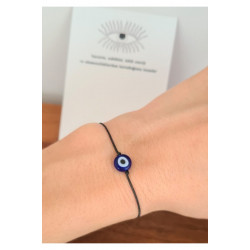Siyah İp Nazar Bileklik