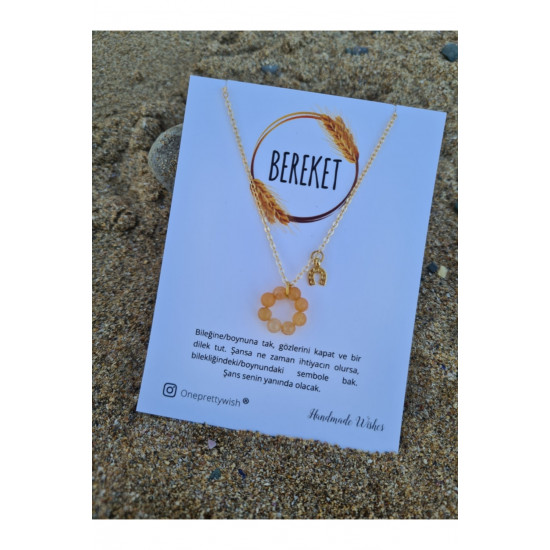 Bereket Sitrin Kolye