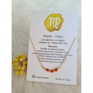 Başak Burcu Burç Kolyesi