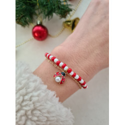 Uğur Böceği Boncuklu Şans Bilekliği 