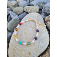 İnci Çakra Bileklik