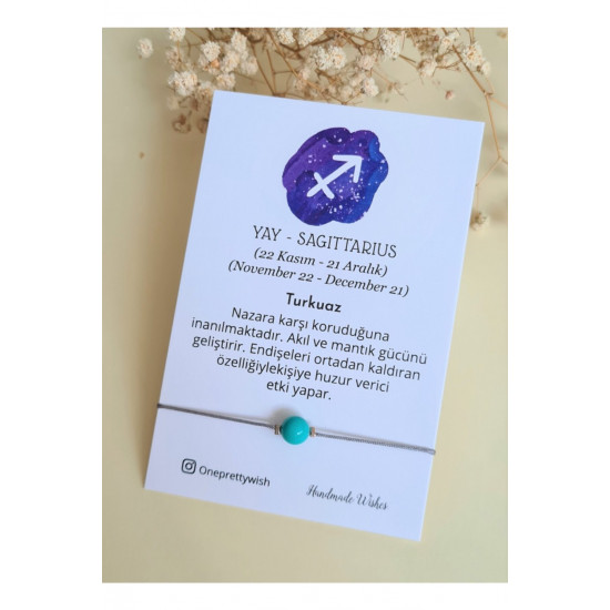 Yay Burcu Burç Bilekliği