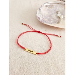 Şans Yazılı Kırmızı İpli Şans Bilekliği