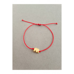 Fil Kırmızı İp Bileklik