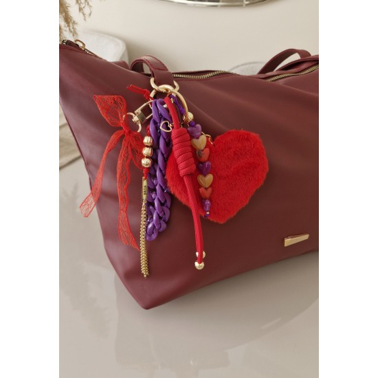 Kalpli Çanta Charmı