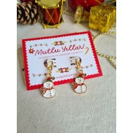 Kardan Adam Küpe Yeniyıl