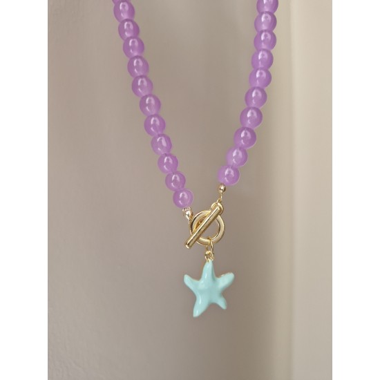 Deniz Yıldızı Detaylı Kolye