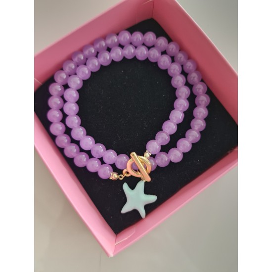 Deniz Yıldızı Detaylı Kolye