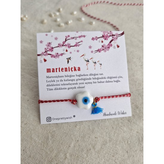 Marteniçka Beyaz Çiçek Model