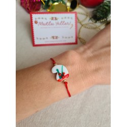 Noel Çoraplı Murano Şans Bilekliği