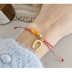 Marteniçka At Nalı Detaylı Bileklik