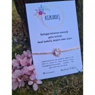 Bahar Çiçekleri Bileklik 925 Ayar Gümüş Bileklik