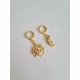 Güneş ve Ay Bff Küpesi 