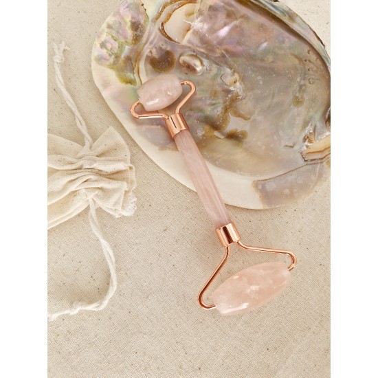 Pembe Kuvars Çift Taraflı Yüz Roller