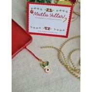 Geyik Yeniyıl Telefon Charmı