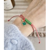 Marteniçka Yeşil Yonca Detaylı Bileklik